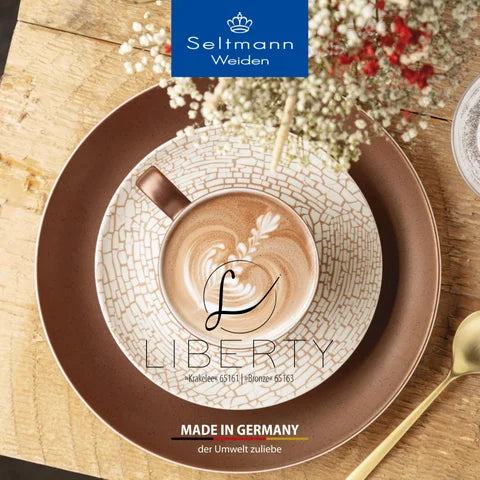 Assiette dessert 22,5cm, Liberty Bronze, Seltmann