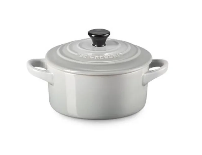 Mini-cocotte 10cm, Mist Grey, LE CREUSET