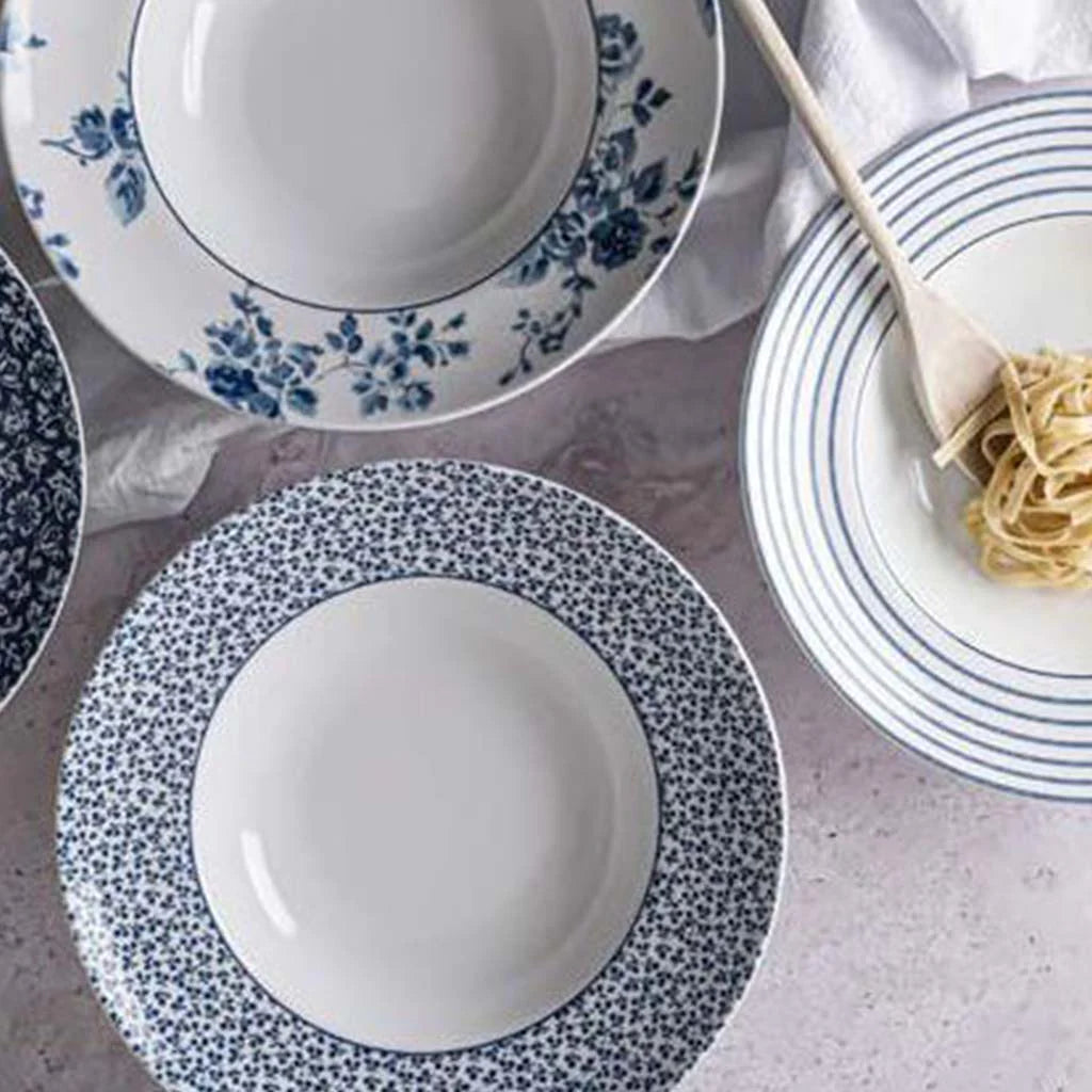 Assiette à Pâtes 27.5 cm Blue Floris, Laura Ashley