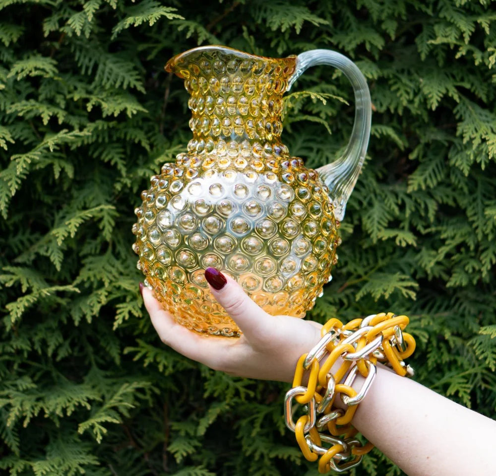 Pichet Rond 2L, Clouté Ambre, KLIMCHI