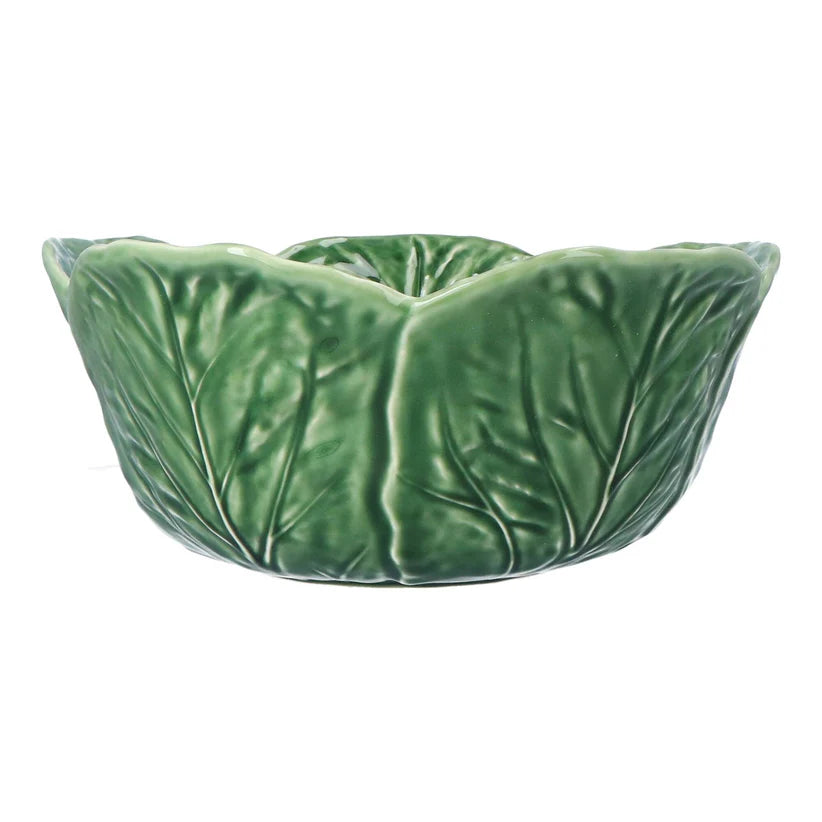 Salad bowl 29.5 cm, Cabbage, Bordallo Pinheiro