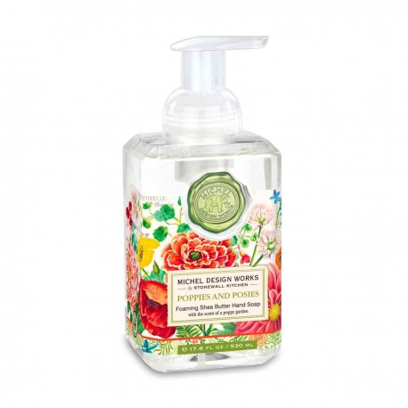 Savon moussant 530ml - Poppies and Posies, Royal Garden