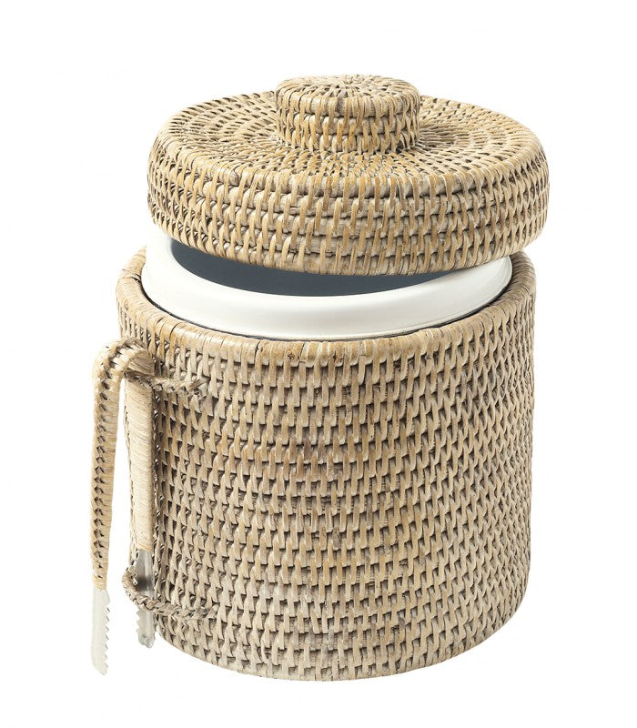 Seau à Glaçons et Pince, Garden White