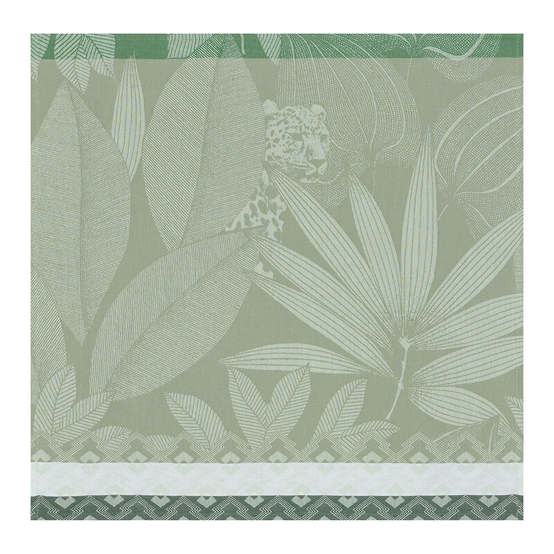 Chemin de Table 50x150cm, Nature Sauvage Crocodile, LE JACQUARD FRANCAIS
