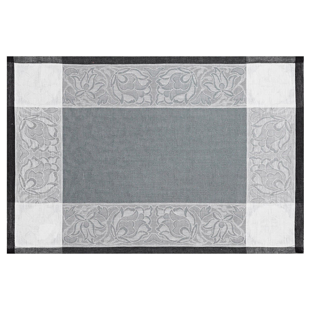 Lot de 7 Sets de Table, Ottomane Ardoise, Le Jacquard Français