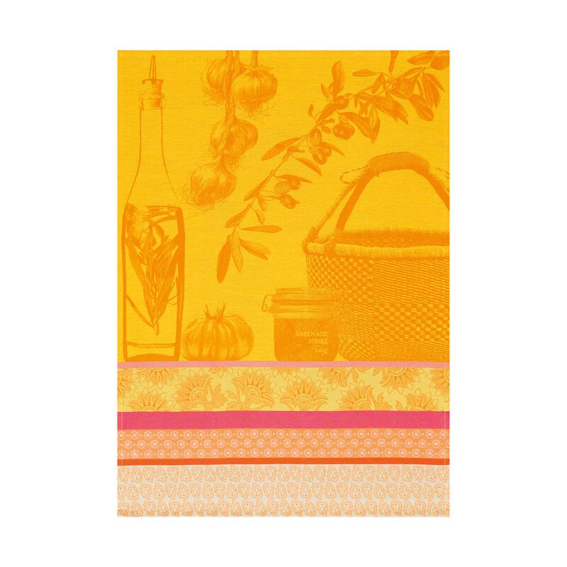 Tea towel 80x60cm Flavors of Provence Lemon, Le Jacquard Français