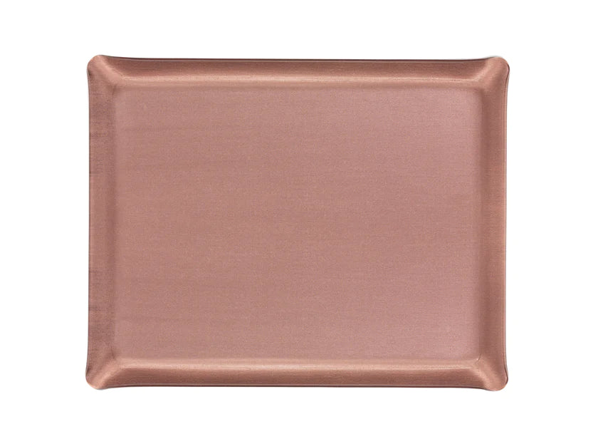 Plateau acrylique 46x36cm, Secret Vieux Rose, Platex