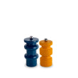 Moulins à poivre et Sel set de 2 en bois Bleu /Moutarde, WD Lifestyle (Copie)