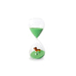 Sablier en verre à motif intérieur. Durée : 15 minutes Teckel, WD Lifestyle