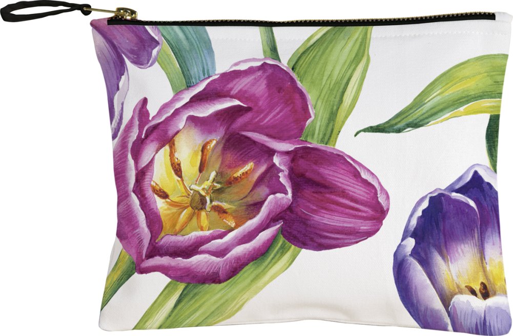 Pencil case 17x22cm, Tulip Meadow, IHR